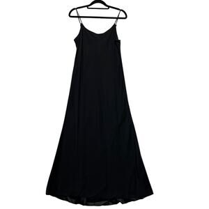 AYR Ten Outta Ten Black Silk Feminine Sexy Romantic Elegant Whimsy Goth Dress S
